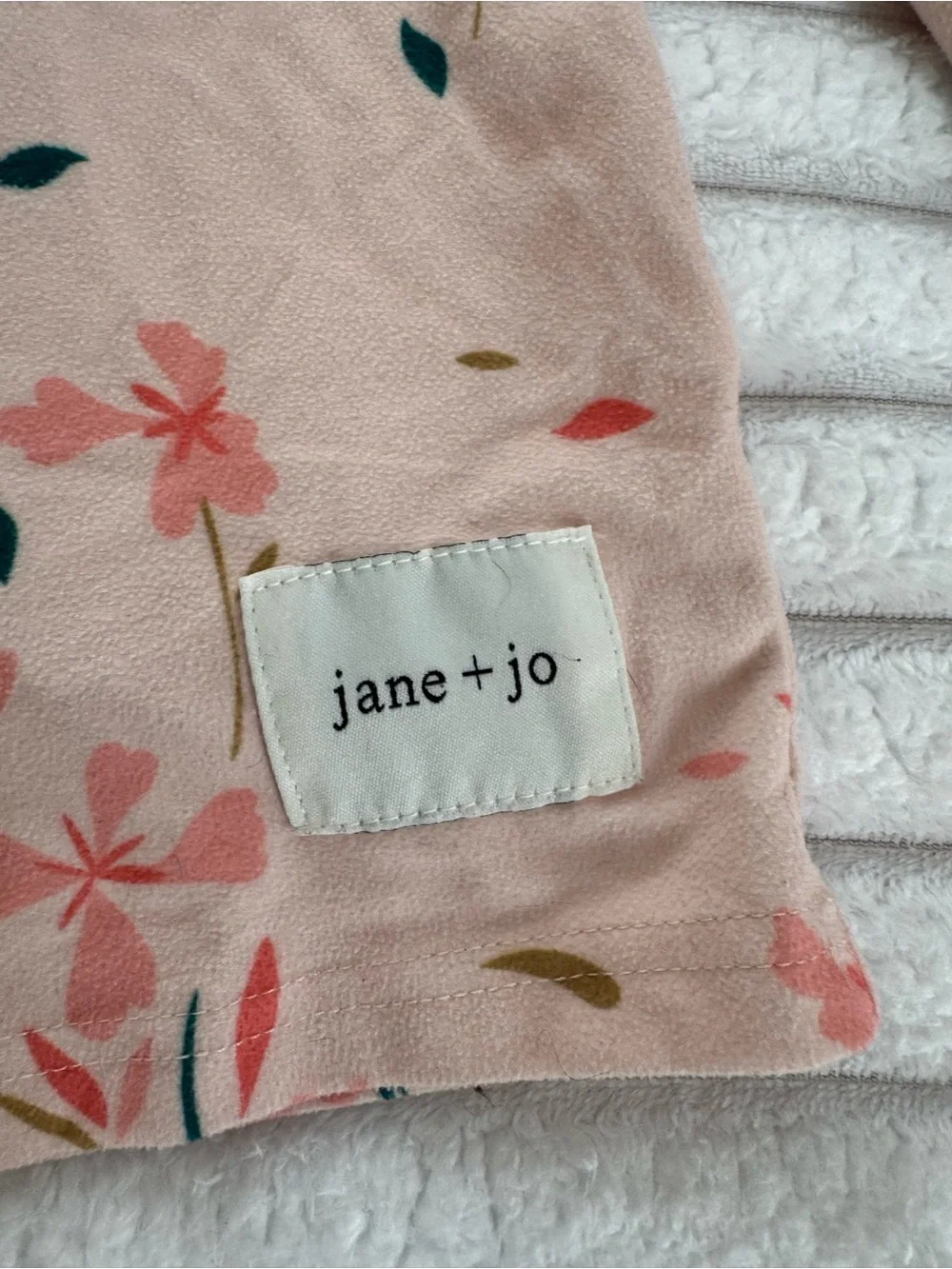 Jane + Jo lounge set, Pink green Floral Pajamas